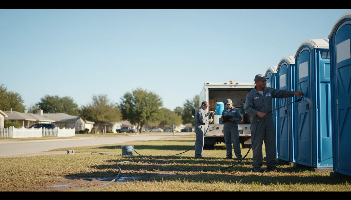 Long-Term Portable Toilet Rental in Sheldon, IA near me